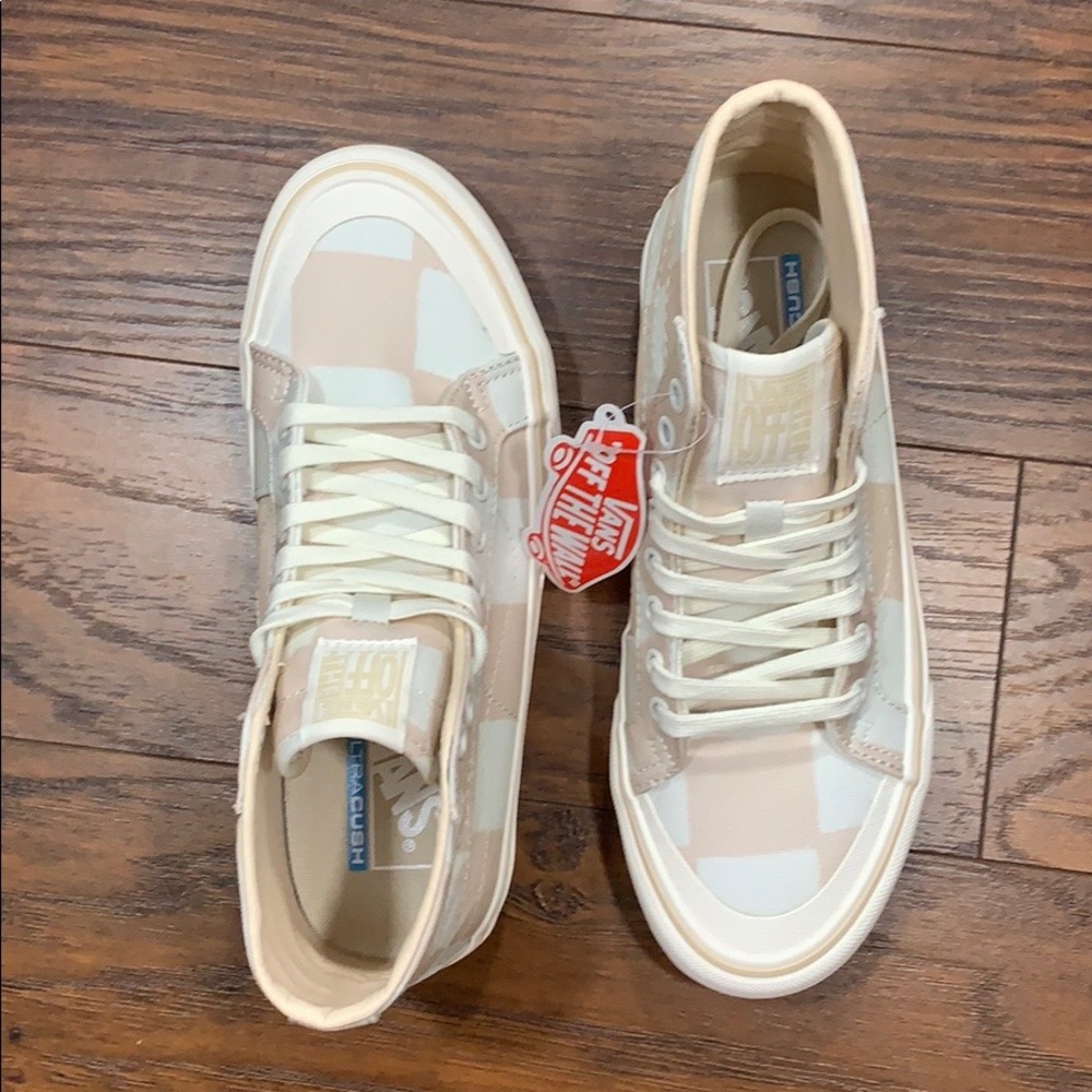 VANS SK8-Hi DECON BIG CHECKERBOARD Mcdmia/MrshmWMN - Picture 2 of 16